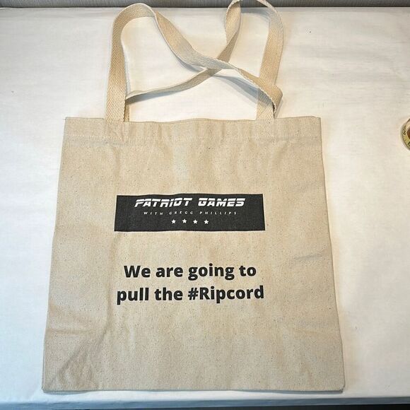 True The Vote Canvas Tote Bag Election Integrity Patriotic USA - Picture 2 of 2